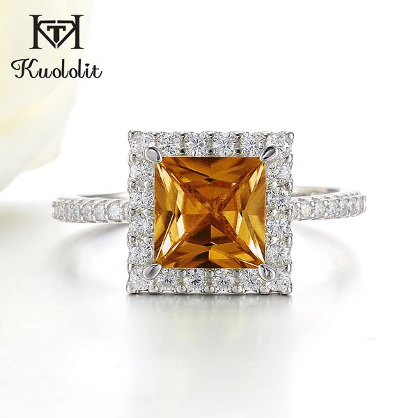 

kuololit diaspore sultanite color change gemstone rings for women solid 925 sterling silver wedding engagement gift fine jewelry q1127, Golden;silver
