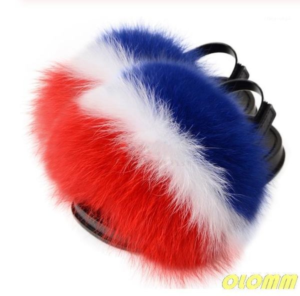 

real fur slippers for kids cute raccoon slides fluffy slippers toddler slipper baby girls fur slides summer flip flops1, Black;grey