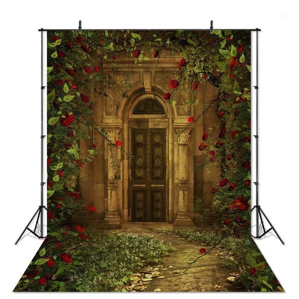 

background material mystic castle rose pography backdrop fantasy fairy tales birthday for po studio props1