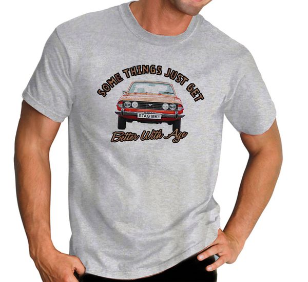 

funny casual short sleeve summer stag mk 1 classic car 1970's printed on grey t shirt ideal gift tee shirt sport hooded sweatshirt hood