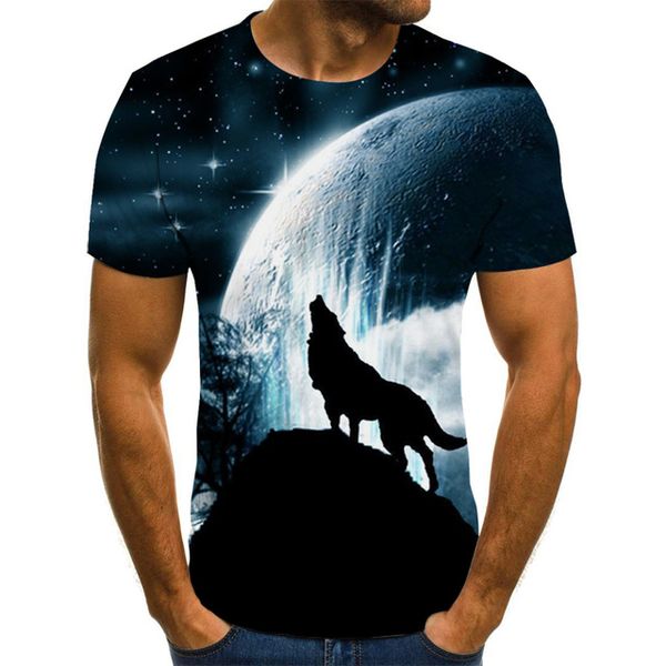 

wolf animal cool male male 3d print shirts hippie funny humor men clothing