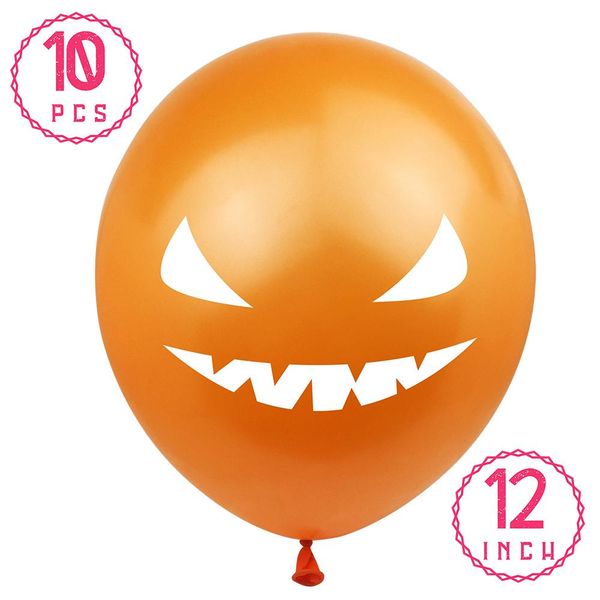 

amawill scary halloween decoration kids air ghost latex balloons skull halloween decor balloon inflatable toys birthday party sqcodq