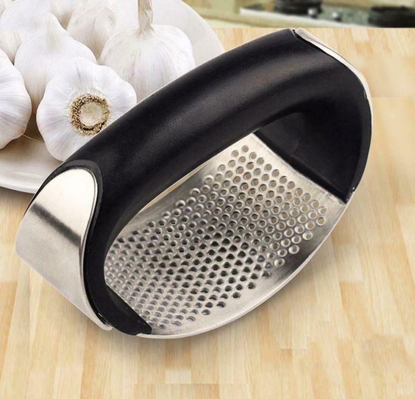

stainless steel manual garlic press squeezer crusher masher ho jlltbo mx_home