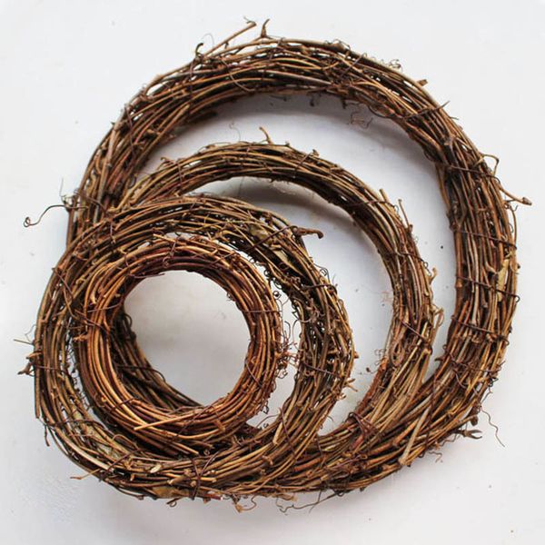 

2021 rattan garland wall diy wreath easter decoration door wreaths hanging wedding christmas decorations for home new
