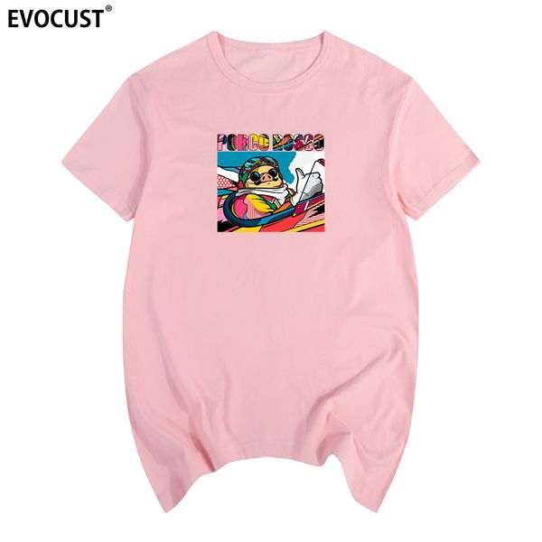 

porco rosso red pig cartoon japan anime hayao miyazaki t-shirt cotton men t shirt new tee tshirt womens sport hooded sweatshirt hoodie