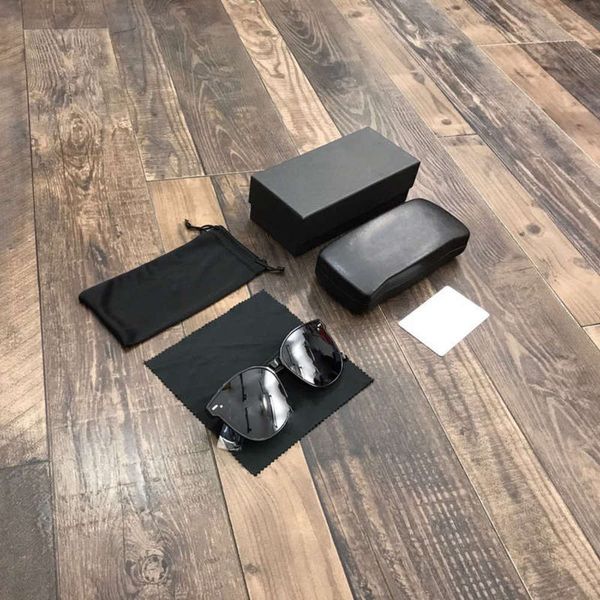 

lovers 0313 new men's and women's fashionable and simple sunshade circular polarized sunglasses sunglasses, White;black