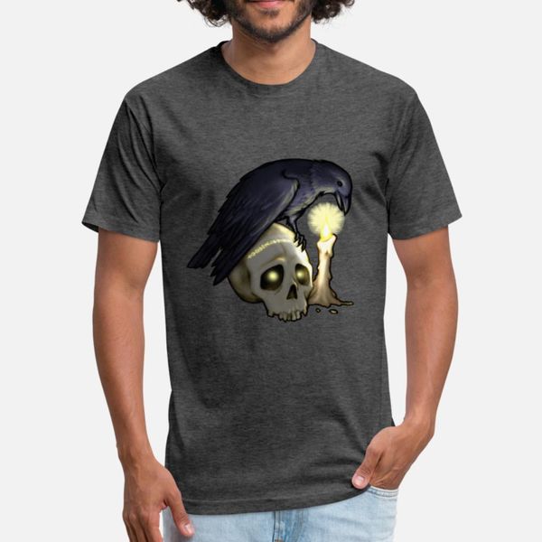 

raven skull t shirt funky print summer tracksuit hoodie sweatshirt