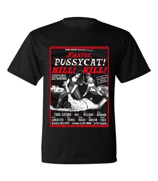 

быстрее, pussycat убийство poster руки трафаретной майка ... hip hop с коротким рукавом футболка топ tee спорт с капюшоном hoodie