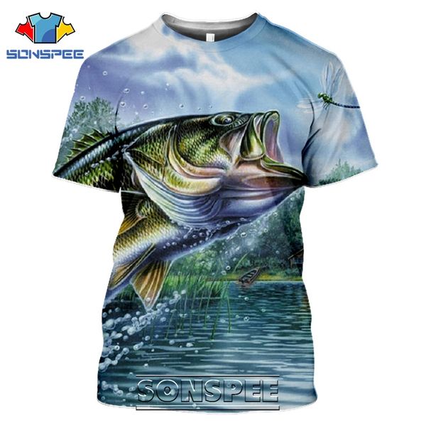 

fishing digital fish 3d print shirts hippie oversized plus size men clothing