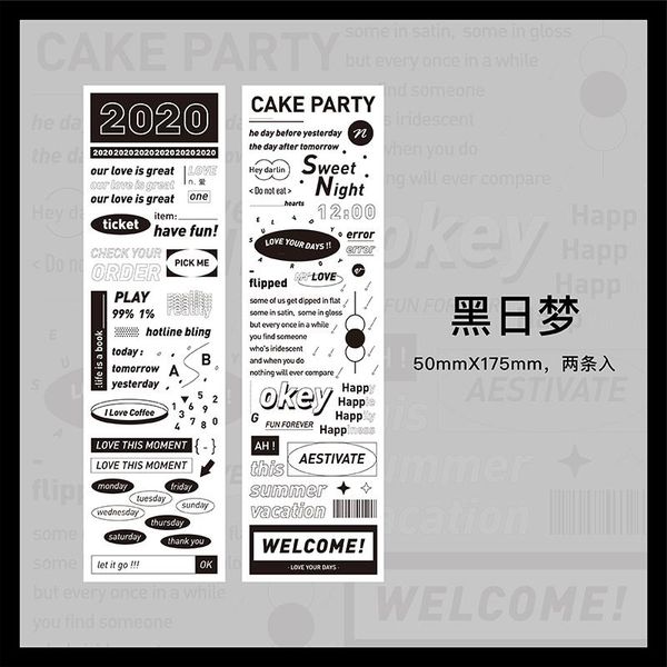 

английский признаков любовь серия наклейка корейский творческий дневник школ школ записки плананер украшения канцелярские наклейки sqcrhl pp