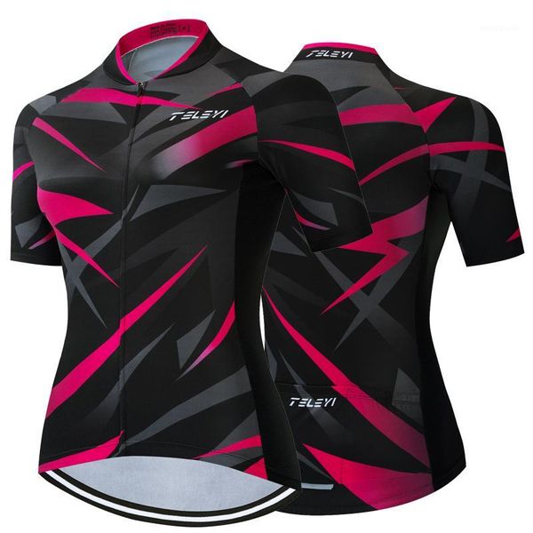 

rcc sky pro team cycling jersey women summer mtb bike jersey shirt quick dry bicycle clothing cycling clothes1, Black;red