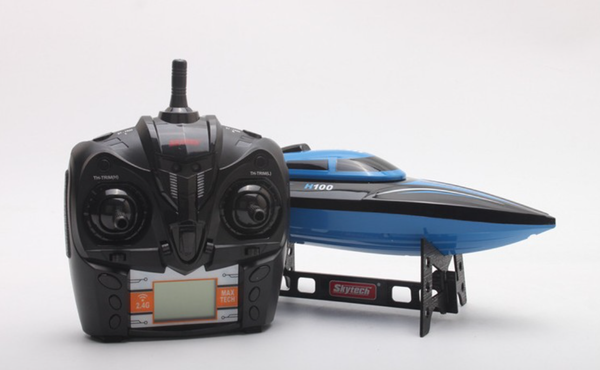 

high speed rc boat h100 2.4ghz 4 channel 30km/h racing remote control boat with lcd screen