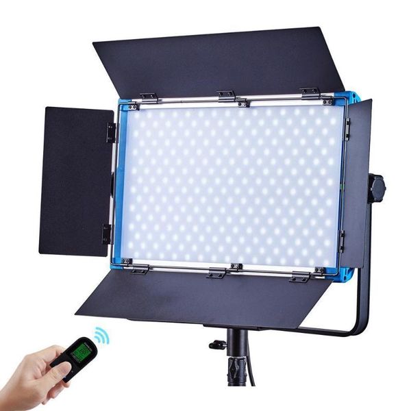 

liliyabl flash heads led video studio light 100w bi-color yidoblo a-2200iv pography lighting 3200k-5500k soft fill with tripod dmx