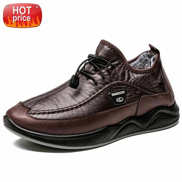 

valstone 2020 men's leather shoes quality autumn winter casual flats shoes black lace-up breathable male footwear large size 46 #3w4u