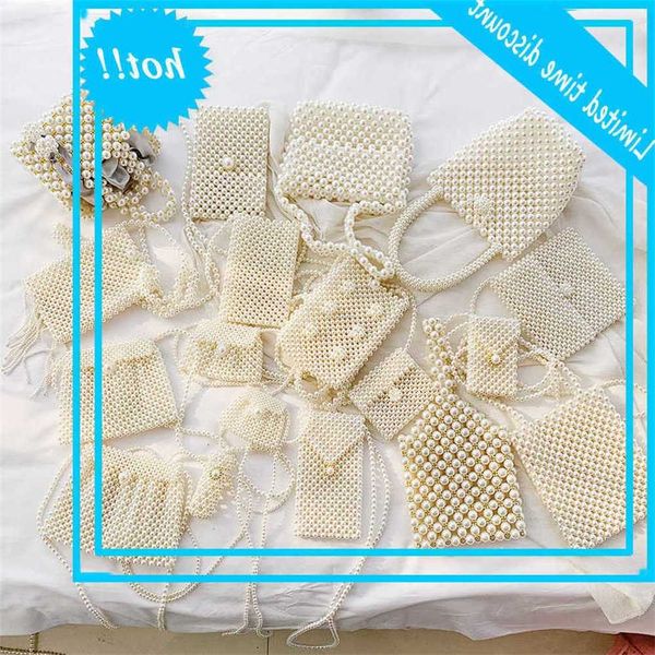 

fashion mini pearl handbag vintage handmade claws banquet party shoulder bag 2020 luxury women's wallets