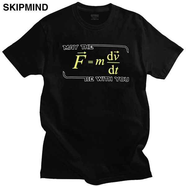 

may the f=mdv/dt be with you for pure funny physics science short sleeved math leisure sport hooded sweatshirt hoodie t shirt