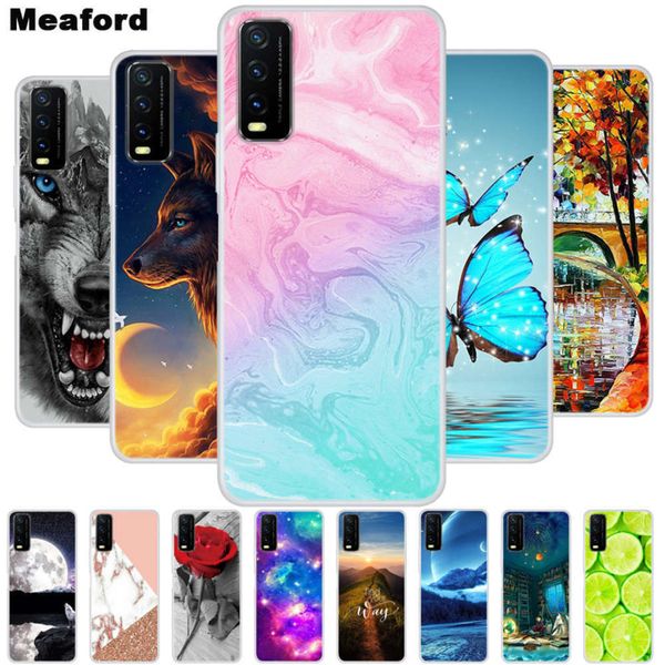 

qay20 protective silicone mobile phone y20i soft cover, vivo y20s 2020lk