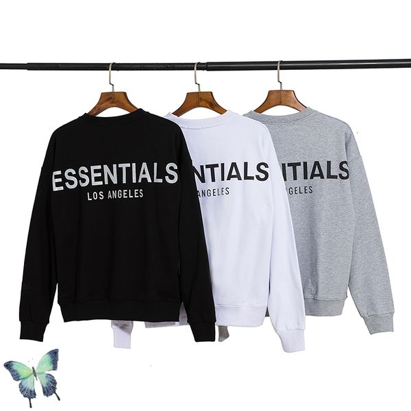 

2021 new 3m sweatshirt street round neck pullover 100%cotton sweatshirts nffm, Black