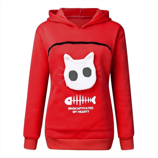 

pet carrier thicken shirts kitten puppy holder animal pouch hood breathable sweatshirt for children ladies sudadera mujer, Black