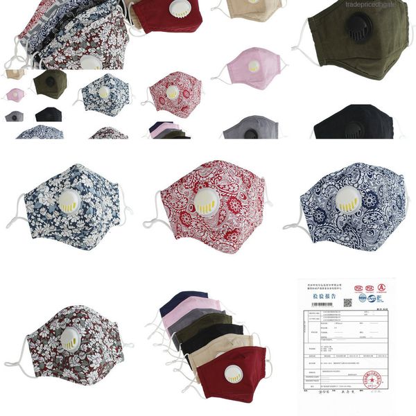 

valve protective dhl pm2.5 mask anti-dust washable reusable cotton face masks c xh0g 93ca