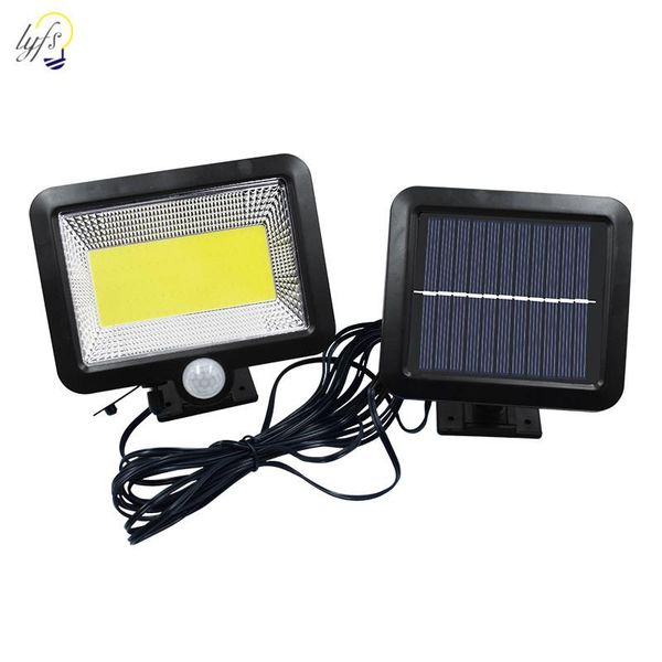 

30 56 100 led solar lamp motion sensor outdoor waterproof split solar light garden courtyard path lighting wall lamp bbykyg packing2010