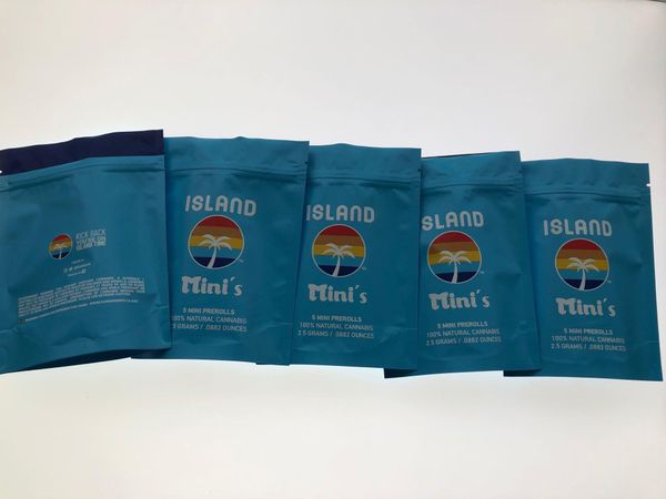 

остров фрукты корзина minis pre-ролл пакет печенье california sf восьмых 5 количество 2.5grams майларовых сумки защита от детей касания кожи