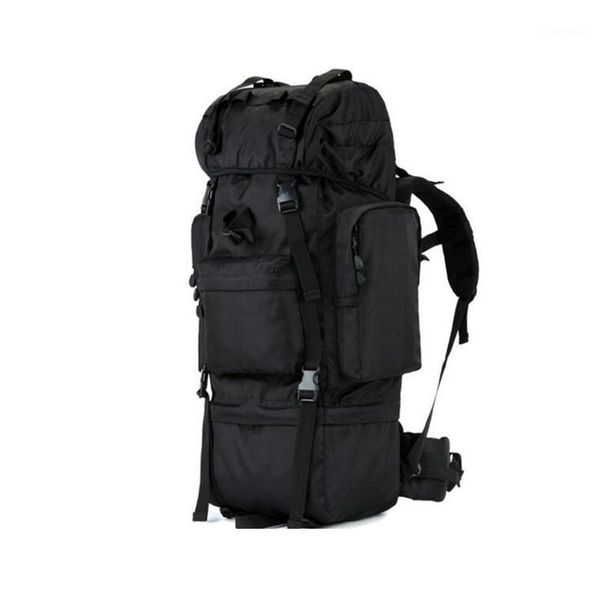 

2020 new tactical backpack camping bags mountaineering bag men's hiking rucksack travel backpack 65l s0291