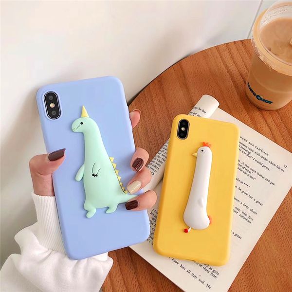 

3d chicken dinosaur case for samsung galaxy j4 j6 plus a6 a7 a8 plus a9 2018 s8 s9 plus s10 lite note 8 9 10 soft tpu cover