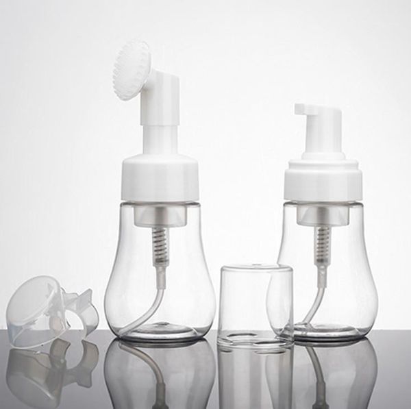 

storage bottles & jars 150ml clear spray bottle foaming liquid soap whipped mousse shampoo lotion shower gel foam pump1