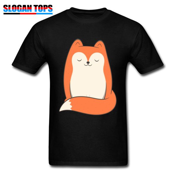 

kawaii cute fox print fashionable cartoon custom family gift fall short sleeve black clothes sport hooded sweatshirt hoodie men t shirt
