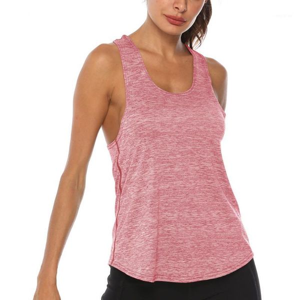 

outdoor t-shirts quick-drying sleeveless yoga vest sport singlet women athletic fitness tank gym running training shirts b2c1, Gray;blue
