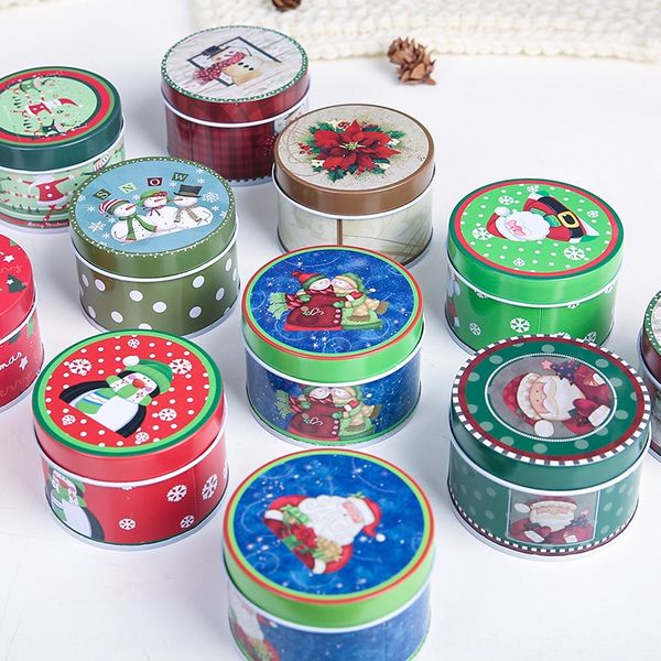 

new interesting storage boxcandy boxselling tinplate round set can candy box gift storage box biscuit tin tin can 0zo7h