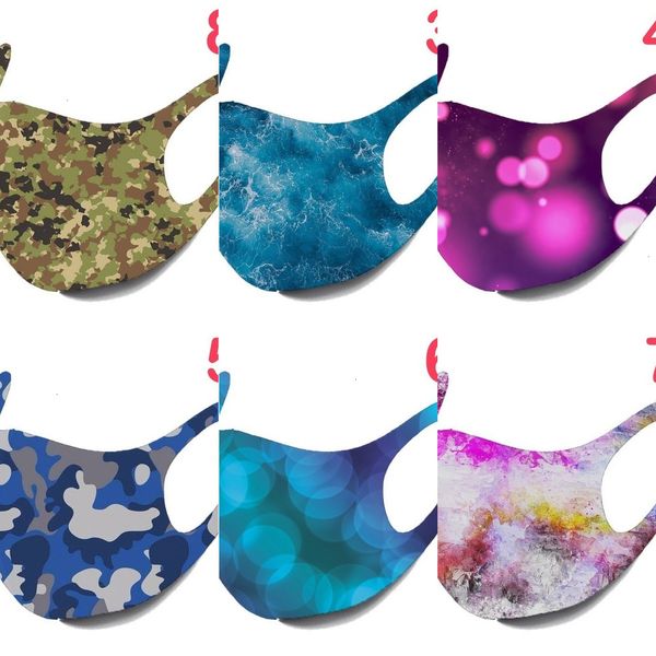 

u1an9u starry sky galaxy pattern cotton mask men cubrebocas cute mouth masks ear loop adjustable face cover designer mas n