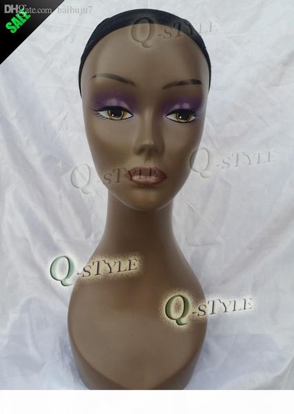

wholesale-female mannequin maniqui head abs mannequin manikin head display wig necklace cap