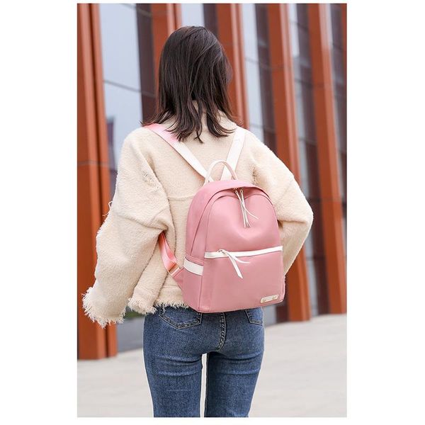 

2020 oxford backpack female back pack women small pink black bagpack for teenager girls lightweight wear resistant bbyiro
