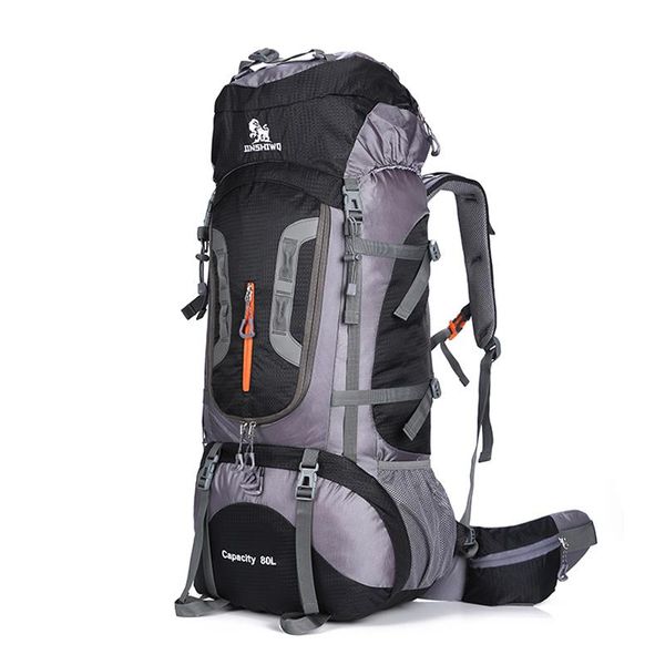 

outdoor bags large 80l backpack travel multi-purpose climbing backpacks hiking big capacity rucksacks camping sports bag
