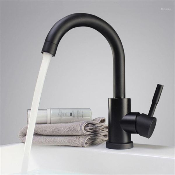 

black and white color 304 stainless steel faucet bathroom mixer dual sink rotatable basin faucet kitchen1