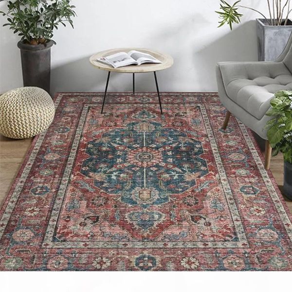 

vintage american style ковры для гостиной persian carpet спальня коврики chenille диван журнальный столик mat турция этнический ковер