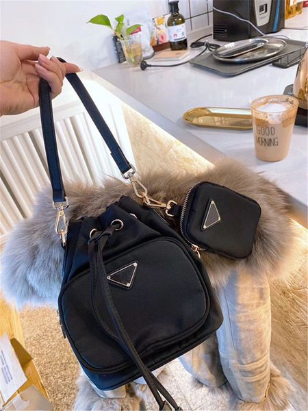 

new women's re-edition 2005 tote nylon leather shoulder bag luxury designer women's shoulder bag crossbody bags handbag