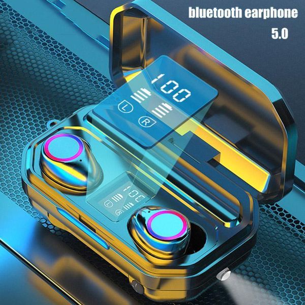 

stereo sport wireless bluetooth headset noise cancelling 5.0 bluetooth headset earphone waterproof headphones wireless1