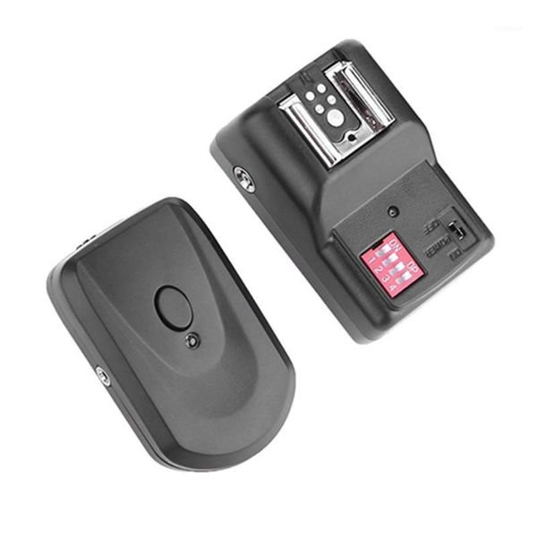 

wireless remote flash trigger 16 channels speedlight synchronizer transmitter receiver for dslr camera trigger1