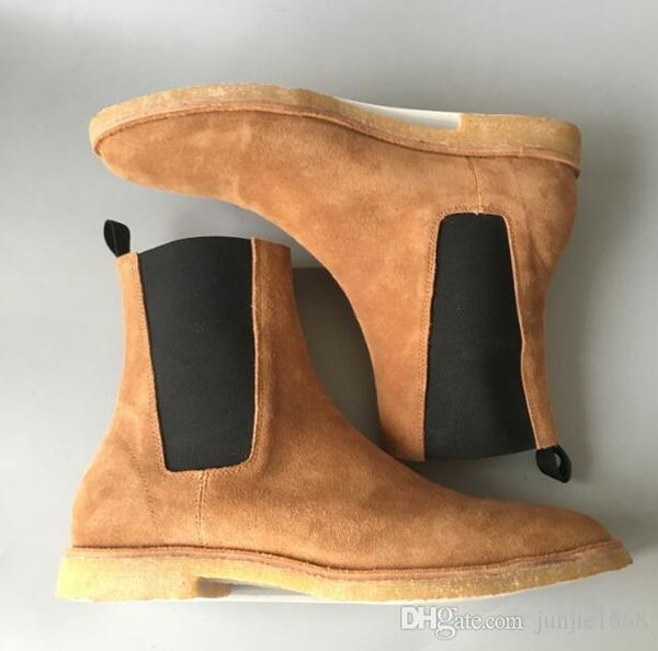 

заводская выходовая натуральная кожаная кожаная подкладка на подкладку dealskin кожа стельки сапоги первого слоя воды высокого качества обув, Black