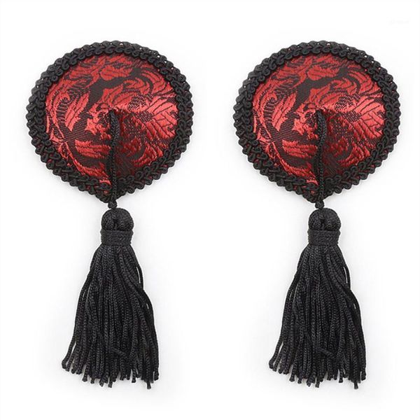 

milk women tassel sequin paste breast bra silicone heart nipple cover chest patch lingerie accessories milk paste bra1, Black;white