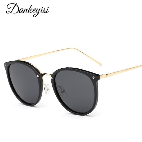 

dankeyisi polarized fashion sunglasses women brand designer round women sunglasses retro luxury polaroid 2020, White;black