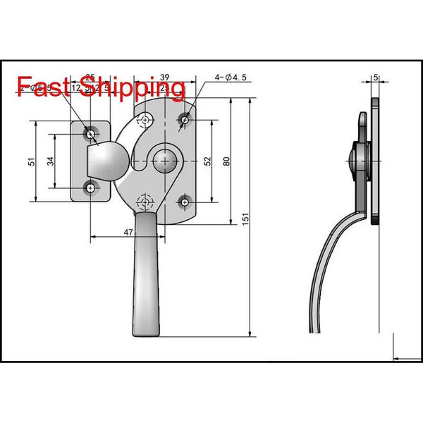 

er handle oven door hinge cold storage industrial truck latch hardware pull cabinet closed qyldig toys2010