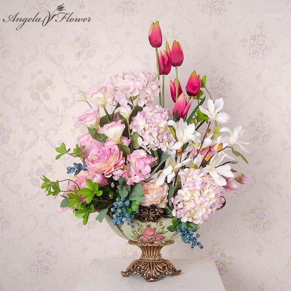 

diy wedding props table flower with vase wedding table home decor signboard welcome area deskartificial flower ball 1 set1