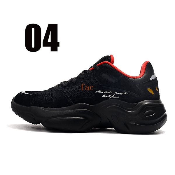 

2021 treeperi fashion chunky 4.0 running shoes us 8 eur 39 black red for women sneakers