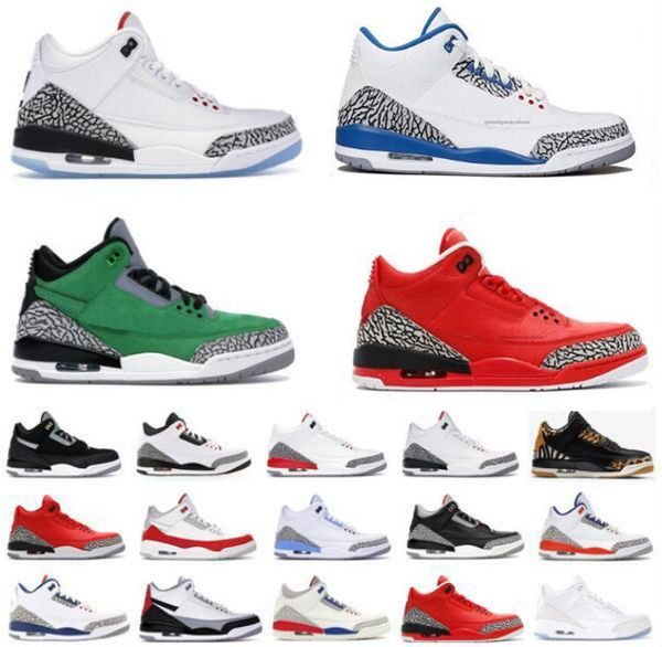 

2020 red cement 3s men basketball shoes 3s unc throw linell chicago royal cement sports new desingner shoes sneakers