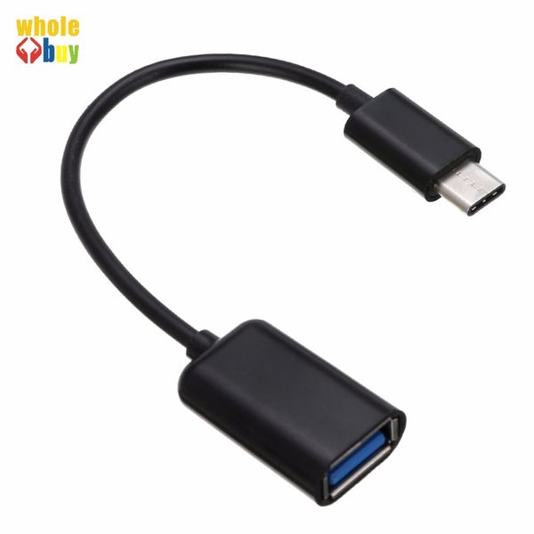 16.8CM USB Tipo C 3.1 macho para USB 3.0 A Female OTG cabo de chumbo Adaptador USB Para Xiaomi Huawei Type-c 500pcs Adaptador / lot