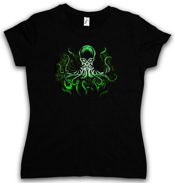 

poison green cthulhu woman t-shirt - call wars h. p. lovecraft miskatonic arkham sport hooded sweatshirt hoodie
